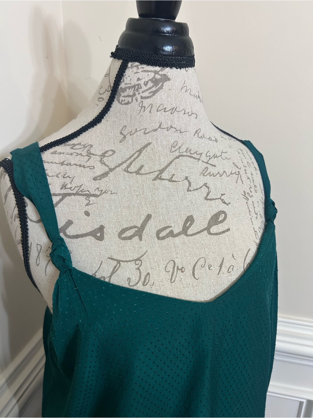 Old Navy Teal Textured Tank Top - Picture 2 of 6